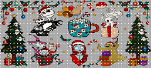 16oz Christmas-S  2844